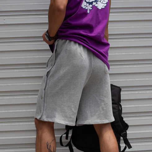 Men's Loose Casual Drawstring Athletic Shorts with Pockets